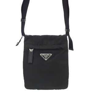 Prada Tessuto shoulder Crossbody bag Black